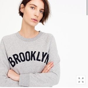 jcrew brooklyn graphic sweatshirt